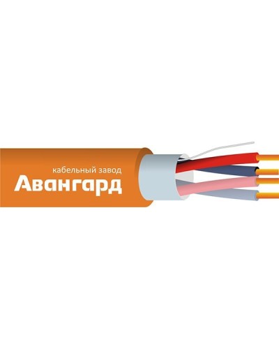 КПСЭнг(А)-FRHF 2х2х0,5 Дельта Авангард. Кабель для систем ОПС и СОУЭ огнестойкий, не поддерживающий горения, экранированный. Авангард в Альметьевске