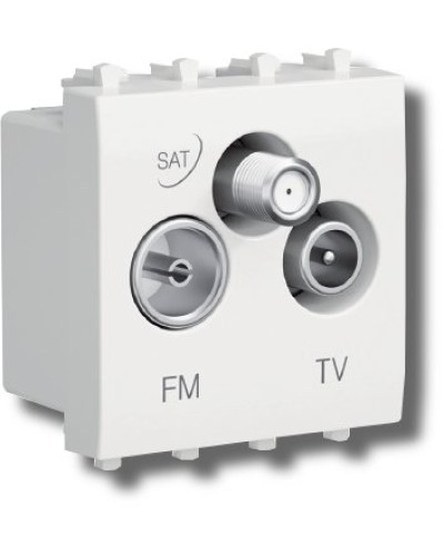 Розетка TV-FM-SAT Avanti 1 модуль белое облако (4400532): Розетка TV-FM-SAT в Альметьевске