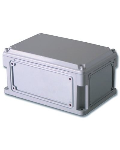 Корпус RAM box 400х200х146, высота крышки 21 мм, IP67 (542210). Корпус с фланцами и непрозрачной крышкой, без монтажной платы. ДКС в Альметьевске