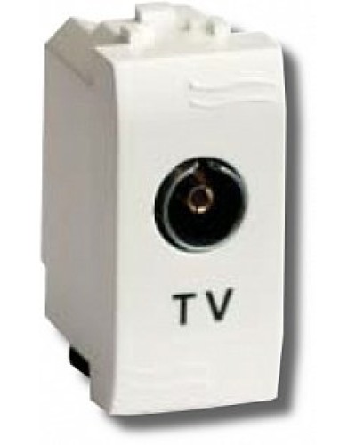Розетка TV Brava универсальная 1 модуль слоновая кость (75721S): Розетка TV в Альметьевске
