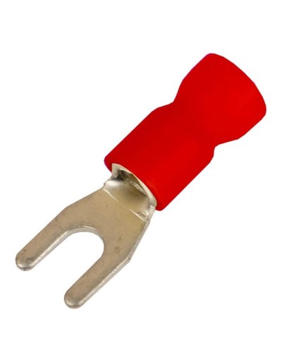 Наконечник вилочный НВИ 0,25-1,5 М3,5 (D3,7мм) (100 шт) (2A135P-EE-PVC). Наконечник вилочный с изолированным фланцем ПВХ. ДКС в Альметьевске