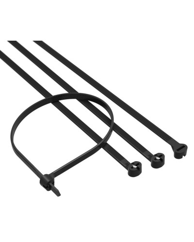 Хомут 3,6x300 P6.6, черный (100шт) (21310SR): Хомут с двойным замком в Альметьевске