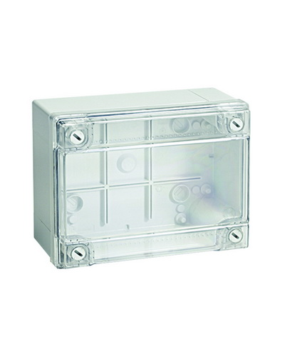 Коробка ответвительная с гладкими стенками IP56, 300х220х120 (54320). Коробка ответвительная с гладкими стенками и прозрачной крышкой. ДКС в Альметьевске