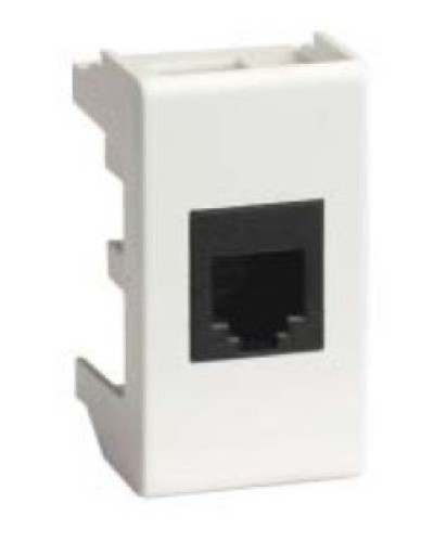 Розетка RJ-45 Viva 1 модуль белая (45038): Розетка компьютерная с одним разъёмом в Альметьевске