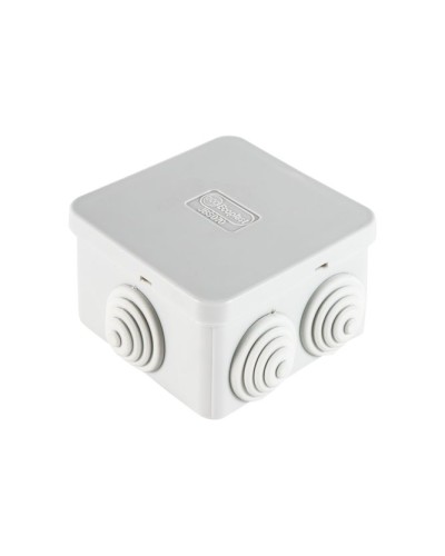 Коробка JBS070 70х70х40, 6 вых., IP44, серая (44056). Коробка монтажная. Экопласт в Альметьевске