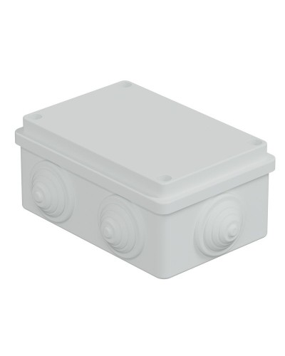 Коробка JBS120 120х80х50, 6 вых., IP55, белая (44008W-1). Коробка монтажная. Экопласт в Альметьевске