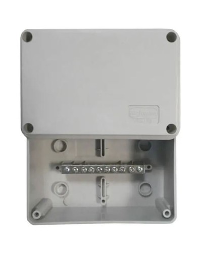 Коробка (КУП) JBS100 100х100х55, 6 вых, IP55 (44007KP): Коробка уравнивания потенциалов (КУП), 6х9мм, 8 зажимов в Альметьевске