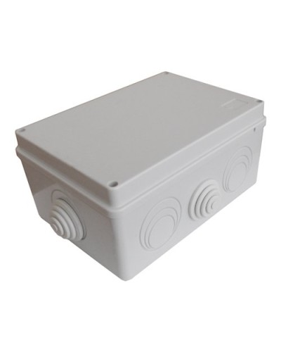 Коробка JBS210 210х150х100, 8 вых., 12P (0,15...2,5мм²) серая (43046HF-GR). Коробка монтажная, огнестойкая, без галогена. Экопласт в Альметьевске