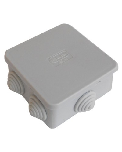 Коробка JBS080 85х85х50, 6 вых., IP44, серая (44066). Коробка монтажная. Экопласт в Альметьевске