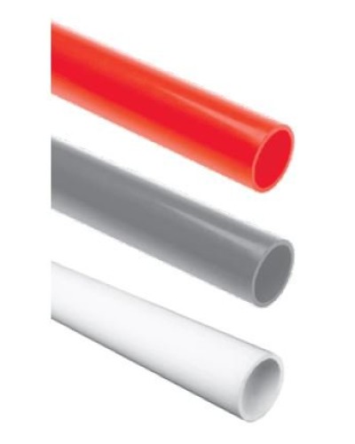 Ecoplast труба ПВХ гладкая, для аспирационной системы, D25, красная (33025-RD). Труба для аспирационной системы. Экопласт в Альметьевске