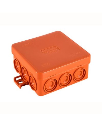 Коробка JBL085 85х85х38, 12 вых., 2P (1,5-10мм²) (43715HF): Коробка монтажная, огнестойкая, без галогена в Альметьевске