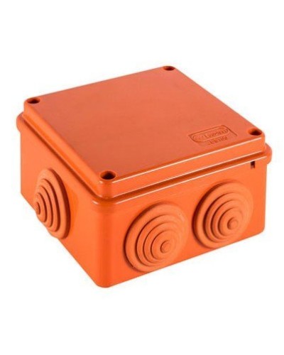 Коробка JBS100 100х100х55, 6 вых., 5P (1,5-10мм²) (43357HF): Коробка монтажная, огнестойкая, без галогена в Альметьевске