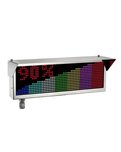 Экран-ИНФО-RGB-Н 230, КВМ15: Оповещатель охранно-пожарный комбинированный свето-звуковой динамический взрывозащищённый (табло) в Альметьевске