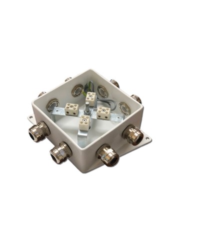 КМ-О (8к)-IP66-120х120, четыре ввода. Коробка монтажная огнестойкая. Гефест в Альметьевске