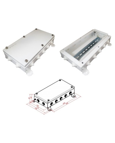 КМ IP55-1530. Коробка монтажная электротехническая. Гефест в Альметьевске