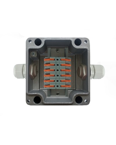 МКС Мороз, 2В, с клеммниками REXANT, IP66/IP68. Коробка коммутационная металлическая. Магнито-Контакт в Альметьевске