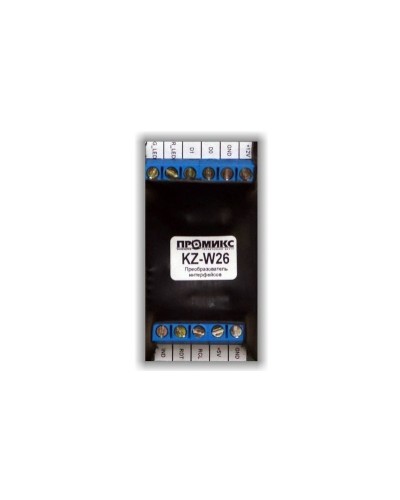 Promix-AD.CI.01 (KZ-W26). Преобразователь интерфейса ISO-7811 в Wiegand-26. Промикс в Альметьевске