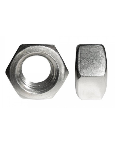 Гайка шестигранная нержавеющая (А2) M8 (DIN 934) (500 шт) (PR08.7456). Гайка шестигранная нержавеющая (А2). Промрукав в Альметьевске