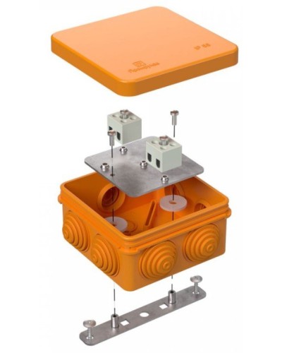 Коробка огнестойкая 80х80х40 (40-0210-FR1.5-4). Коробка огнестойкая для открытой установки. Промрукав в Альметьевске