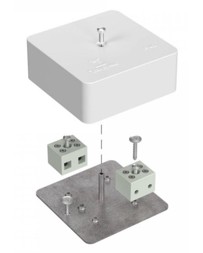 Коробка огнестойкая 75х75х30 (40-0450-FR2.5-4). Коробка огнестойкая для открытой установки. Промрукав в Альметьевске